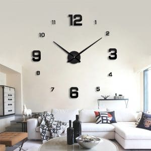 שעוני קיר שעונים מחוג ציורים להדבקה מעוצבים לבית לחדר ילדים משרד לקניה Life-Design | לייף-דיזיין