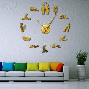 שעוני קיר שעונים מחוג ציורים להדבקה מעוצבים לבית לחדר ילדים משרד לרכישה בזול Life-Design | לייף-דיזיין