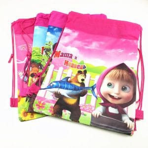 מאשה והדב יומולדת לילדה לילד תיק לנסיעות קייטנה לגן לרכישה בזול Life-Design | לייף-דיזיין