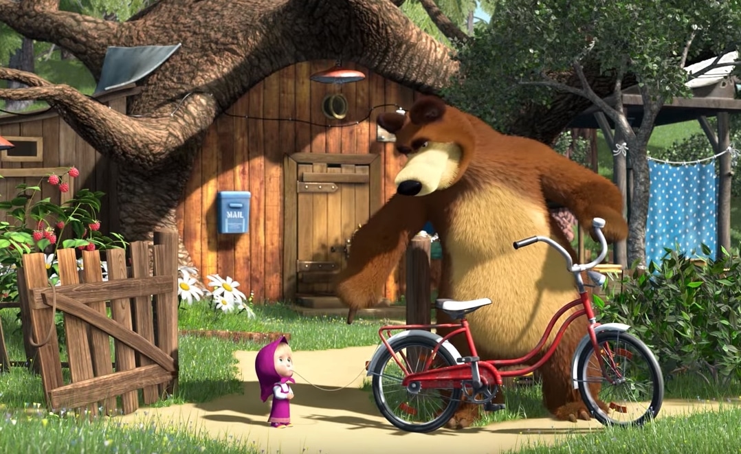 מאשה והדב יומולדת לילדה לילד עיצוב שולחן קונספט לקניה Life-Design | לייף-דיזיין